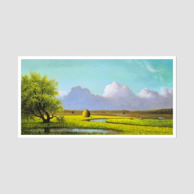 햇빛과 그림자 - 마틴 존슨 히드 대형 유화그림 인테리어액자 풍경화