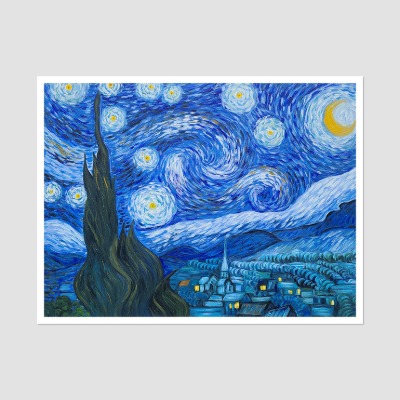 별이 빛나는 밤 - 빈센트 반 고흐 중대형 유화그림 명화