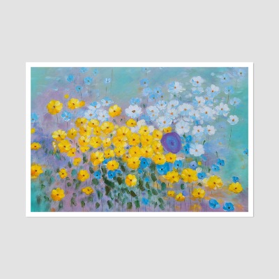 들꽃의 향기 - 중형 유화그림 인테리어그림 꽃그림